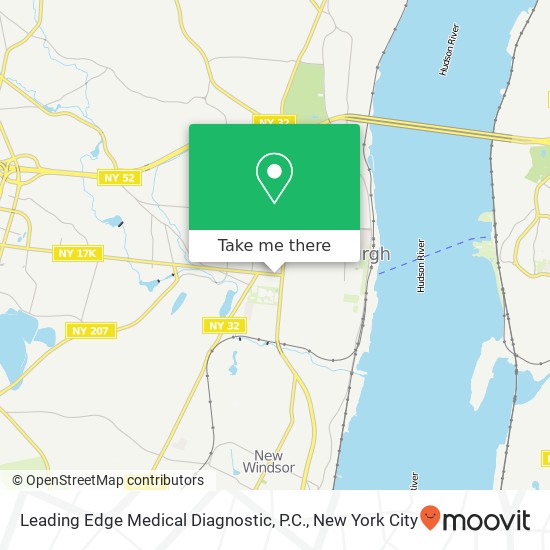 Leading Edge Medical Diagnostic, P.C. map