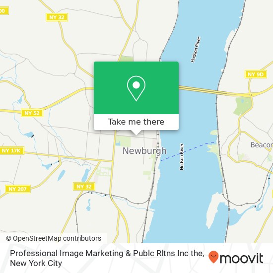 Mapa de Professional Image Marketing & Publc Rltns Inc the