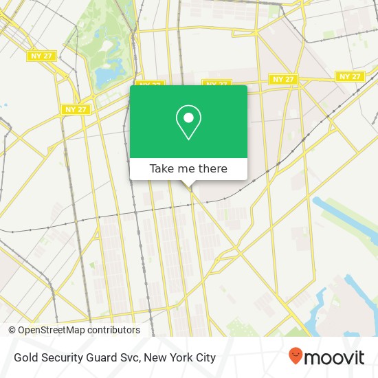 Mapa de Gold Security Guard Svc