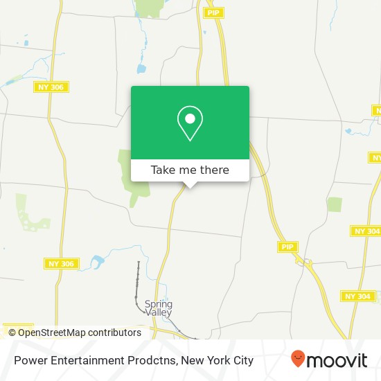 Power Entertainment Prodctns map