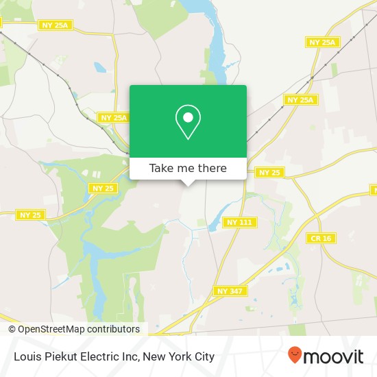 Mapa de Louis Piekut Electric Inc