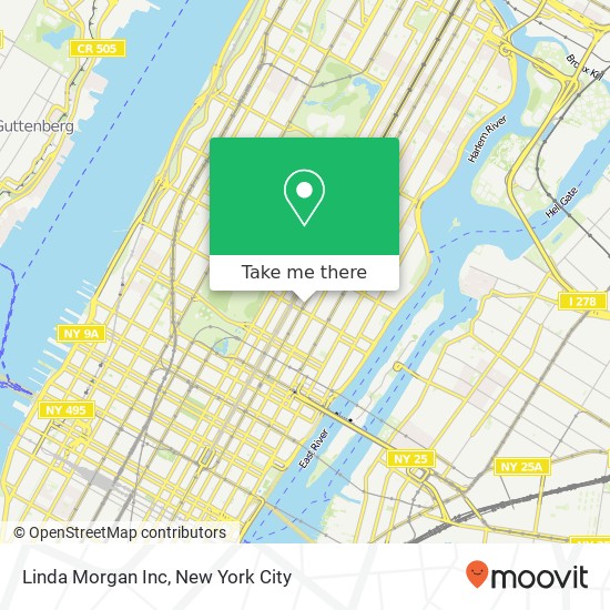 Linda Morgan Inc map