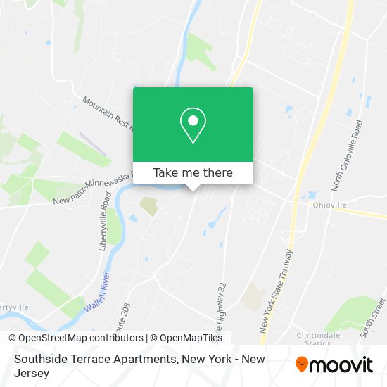 Southside Terrace Apartments map