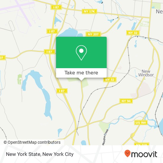 Mapa de New York State