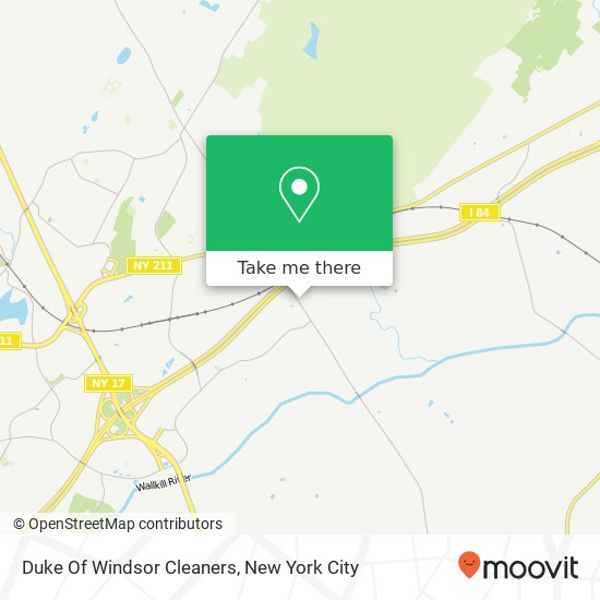 Duke Of Windsor Cleaners map