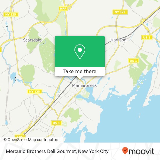 Mercurio Brothers Deli Gourmet map