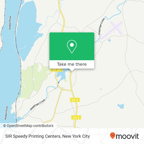 SIR Speedy Printing Centers map