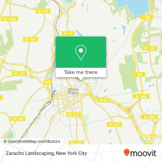 Zaracho Landscaping map