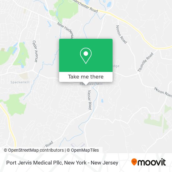 Port Jervis Medical Pllc map