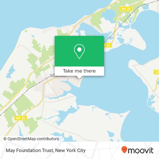 Mapa de May Foundation Trust