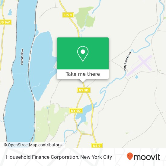 Household Finance Corporation map
