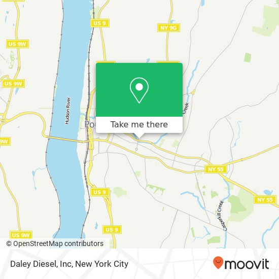 Daley Diesel, Inc map