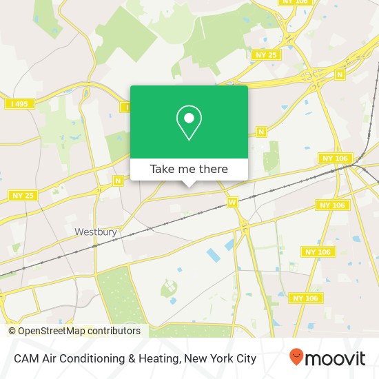 Mapa de CAM Air Conditioning & Heating