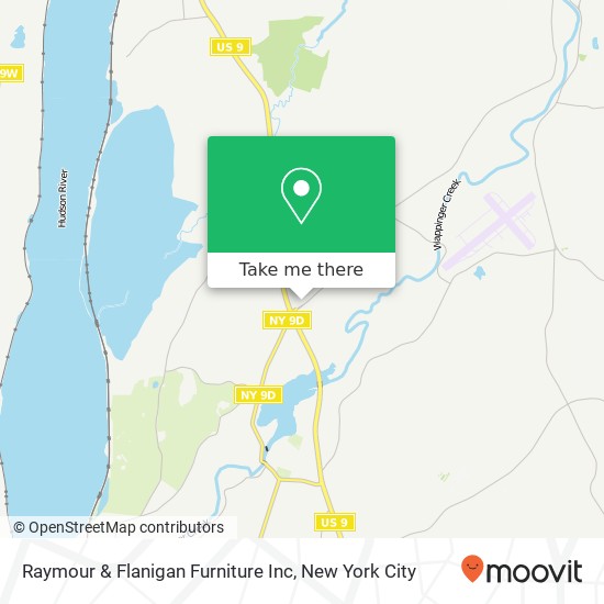 Mapa de Raymour & Flanigan Furniture Inc