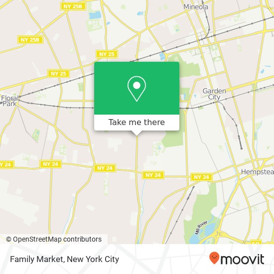 Mapa de Family Market