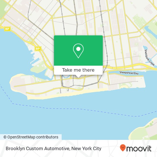 Mapa de Brooklyn Custom Automotive