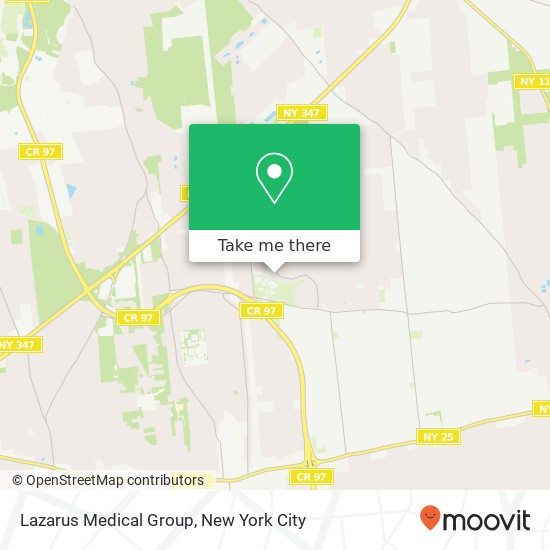 Mapa de Lazarus Medical Group