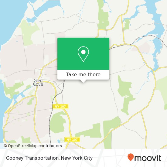 Mapa de Cooney Transportation