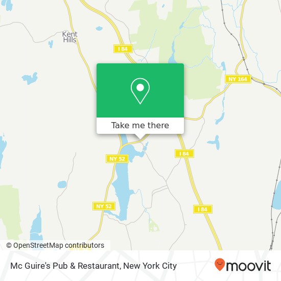 Mapa de Mc Guire's Pub & Restaurant