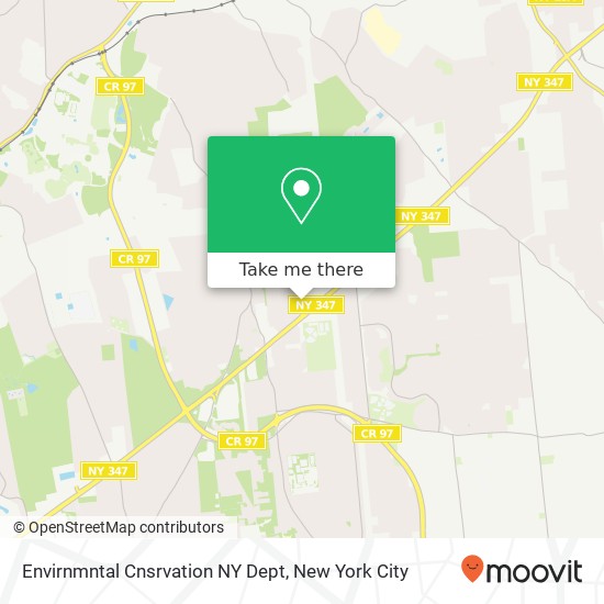 Envirnmntal Cnsrvation NY Dept map