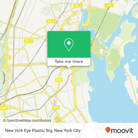 Mapa de New York Eye Plastic Srg