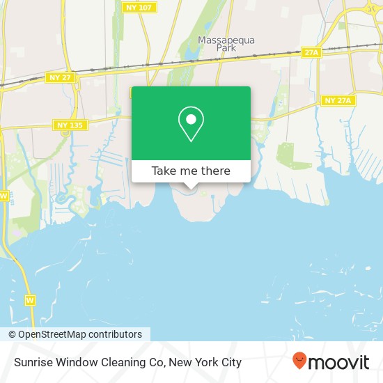 Sunrise Window Cleaning Co map