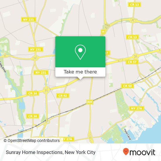 Mapa de Sunray Home Inspections