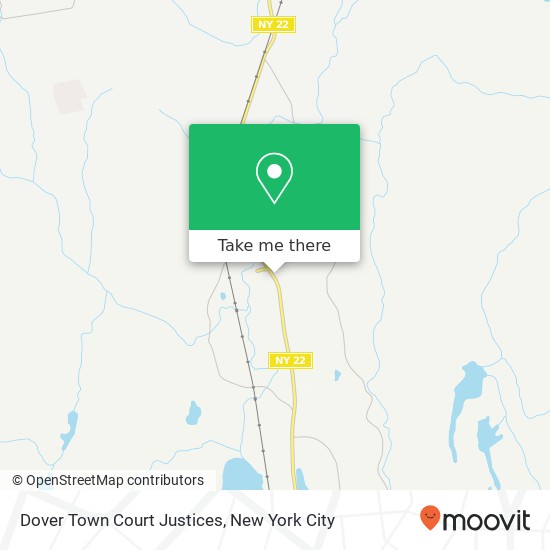 Mapa de Dover Town Court Justices