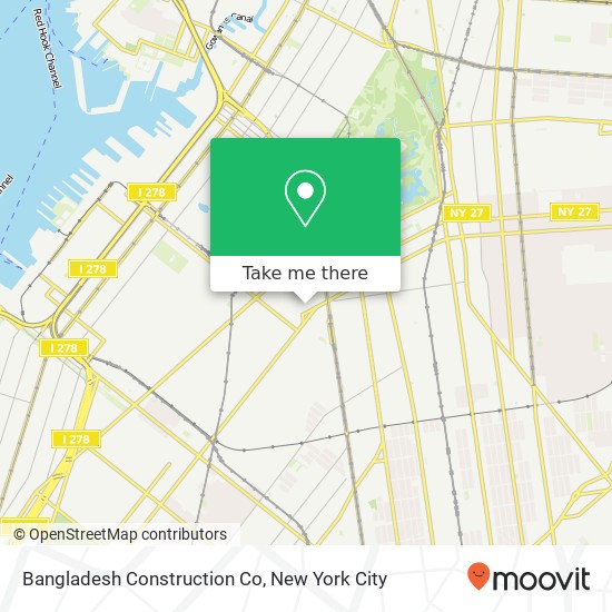 Mapa de Bangladesh Construction Co