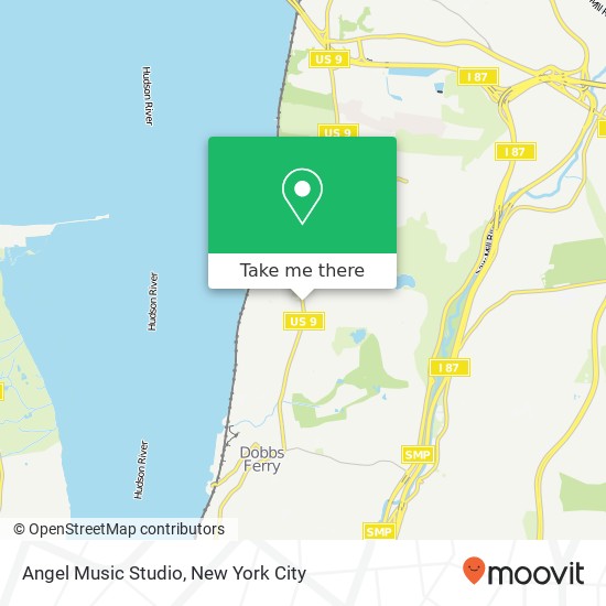 Angel Music Studio map
