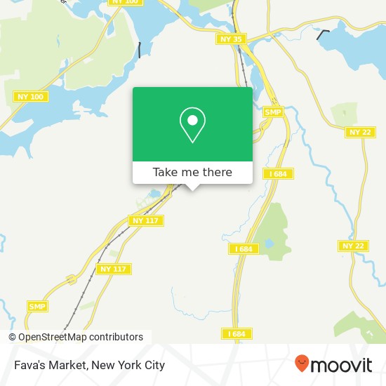 Fava's Market map