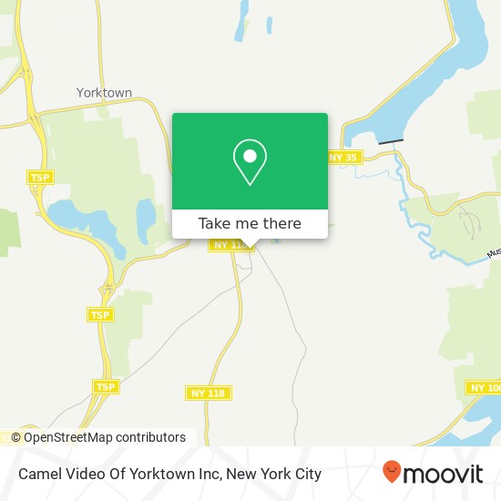 Camel Video Of Yorktown Inc map