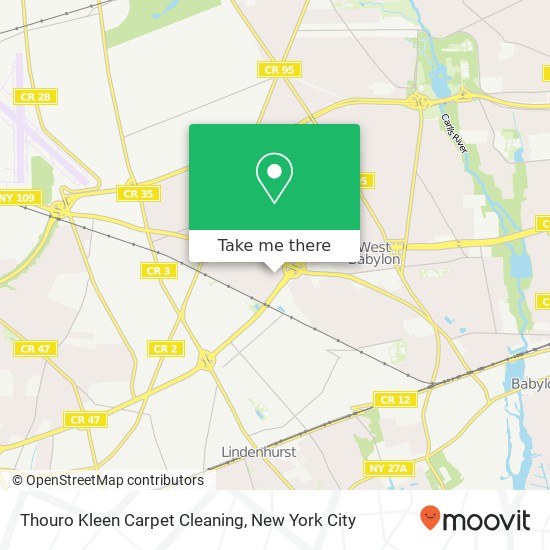 Thouro Kleen Carpet Cleaning map