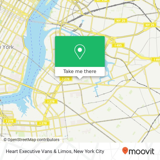 Mapa de Heart Executive Vans & Limos