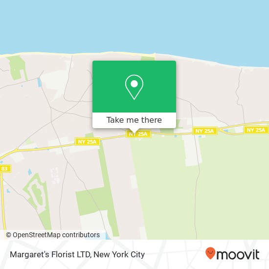 Margaret's Florist LTD map