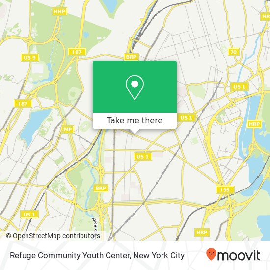 Refuge Community Youth Center map