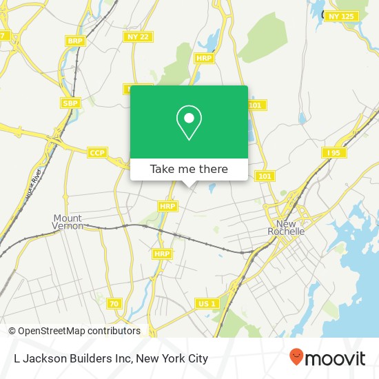 L Jackson Builders Inc map