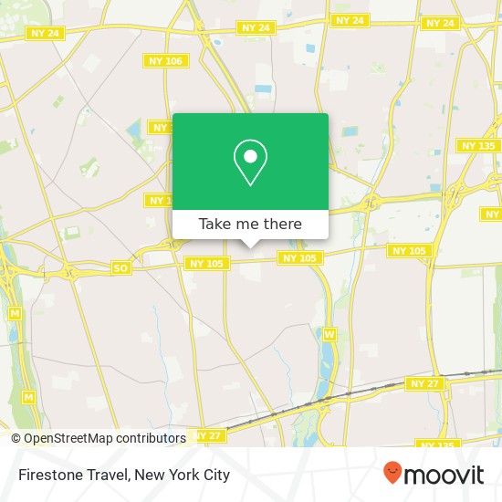 Mapa de Firestone Travel