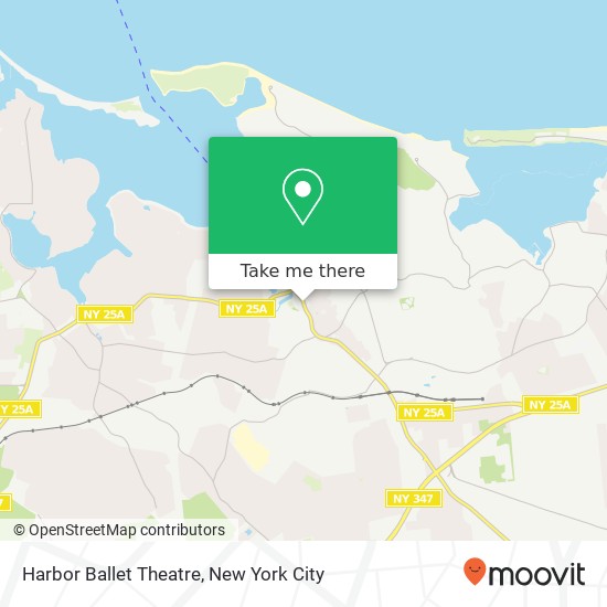 Harbor Ballet Theatre map