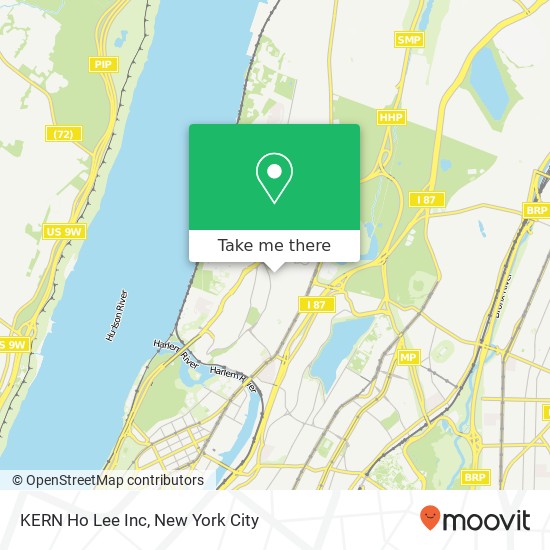 KERN Ho Lee Inc map