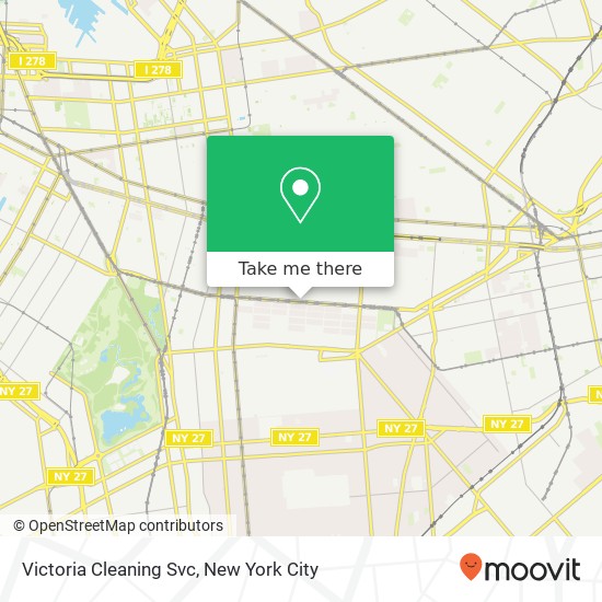 Victoria Cleaning Svc map