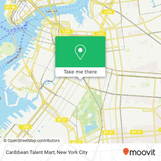 Mapa de Caribbean Talent Mart