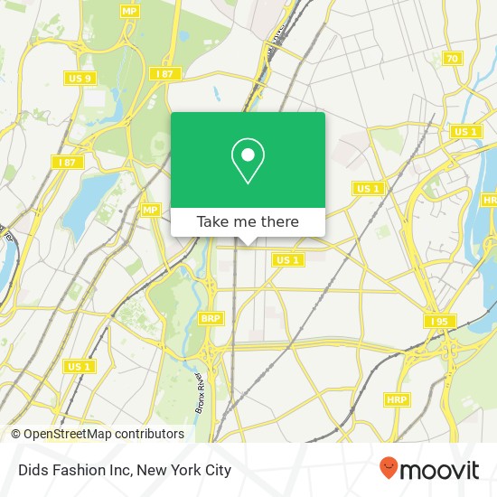 Dids Fashion Inc map