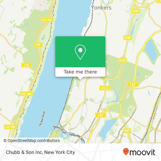 Mapa de Chubb & Son Inc