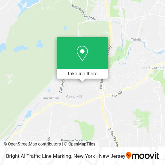 Bright Al Traffic Line Marking map