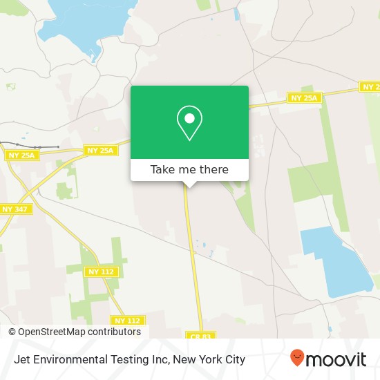 Jet Environmental Testing Inc map