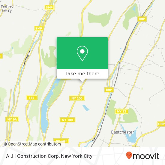 A J I Construction Corp map
