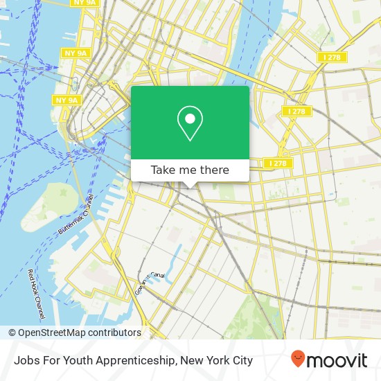 Jobs For Youth Apprenticeship map