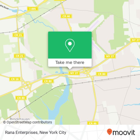 Rana Enterprises map