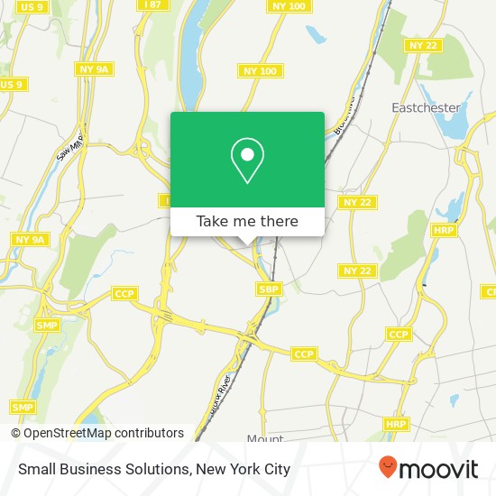 Small Business Solutions map